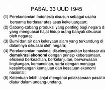 Pasal 33 Ayat 3 Uud 1945 Menjelaskan Tentang Apa